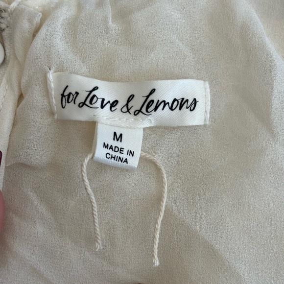 For Love & Lemons Poppy Mini Dress - Picture 5 of 7